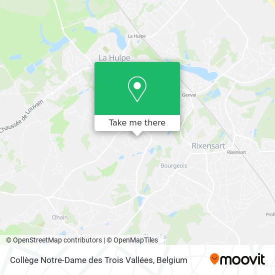 Collège Notre-Dame des Trois Vallées map