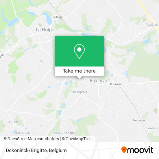 Dekoninck/Brigitte map