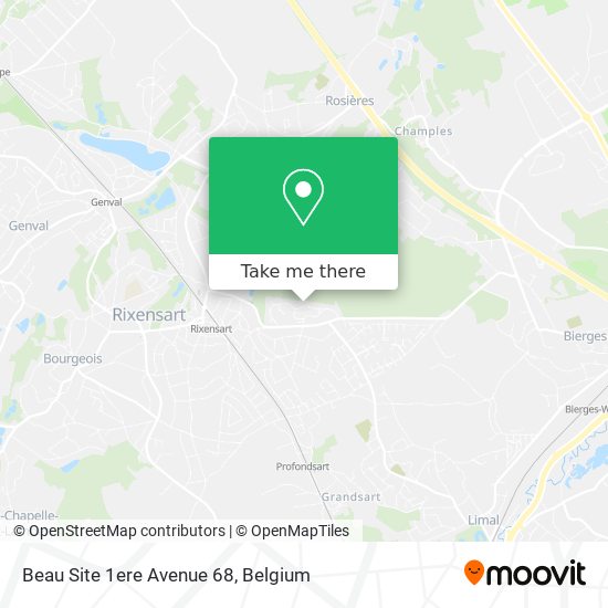 Beau Site 1ere Avenue 68 plan