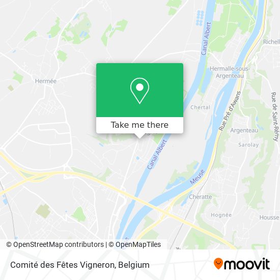 Comité des Fêtes Vigneron map