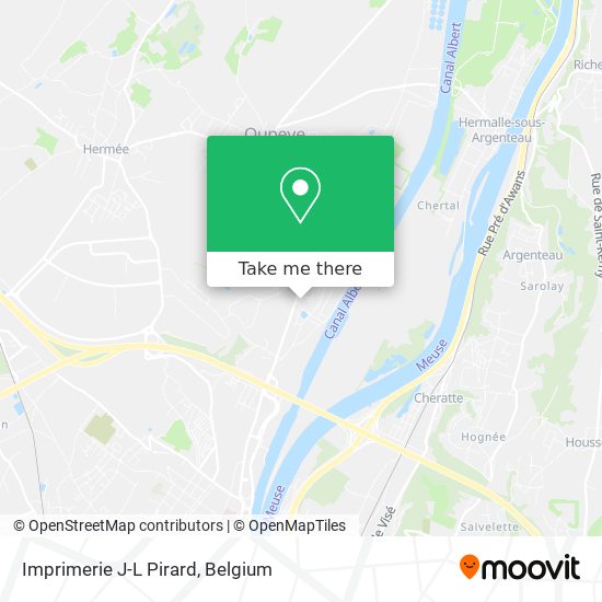 Imprimerie J-L Pirard plan