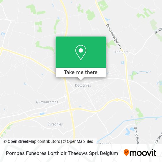 Pompes Funebres Lorthioir Theeuws Sprl plan