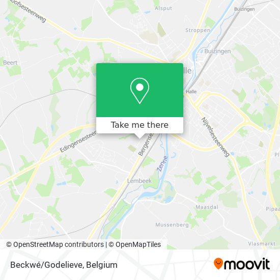 Beckwé/Godelieve map