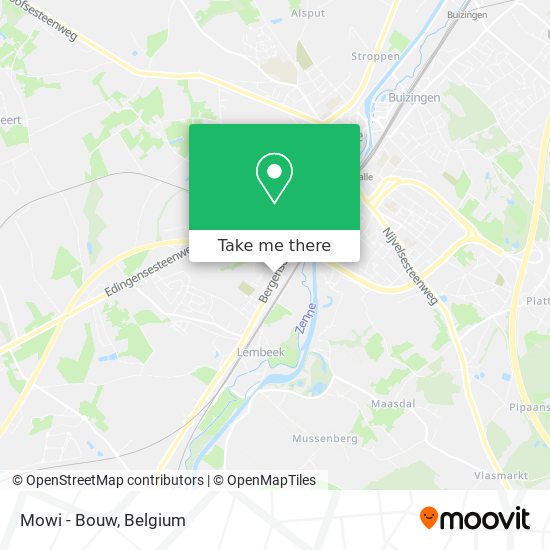 Mowi - Bouw map