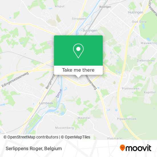 Serlippens Roger map