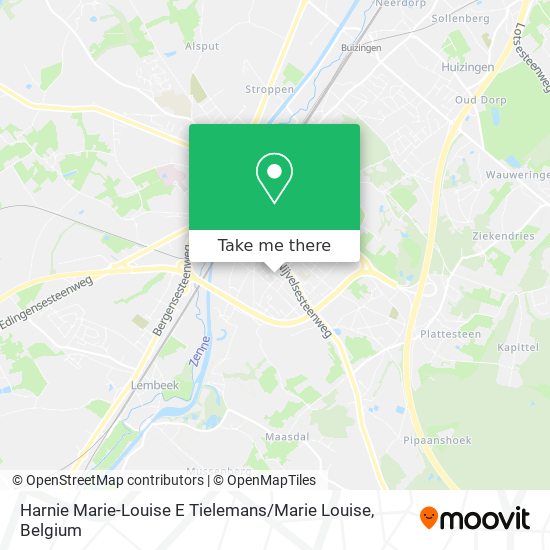 Harnie Marie-Louise E Tielemans / Marie Louise map