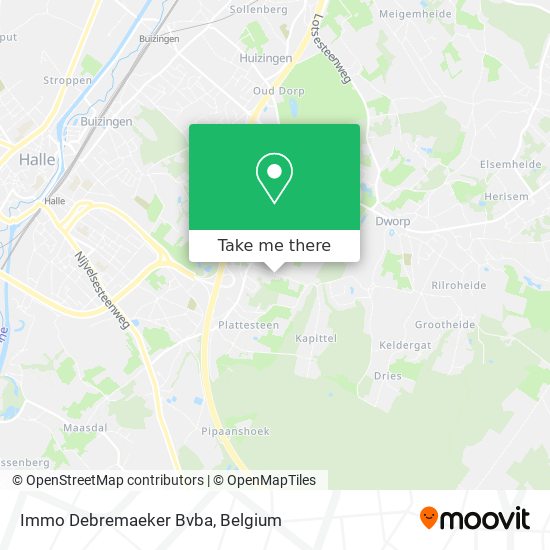 Immo Debremaeker Bvba map