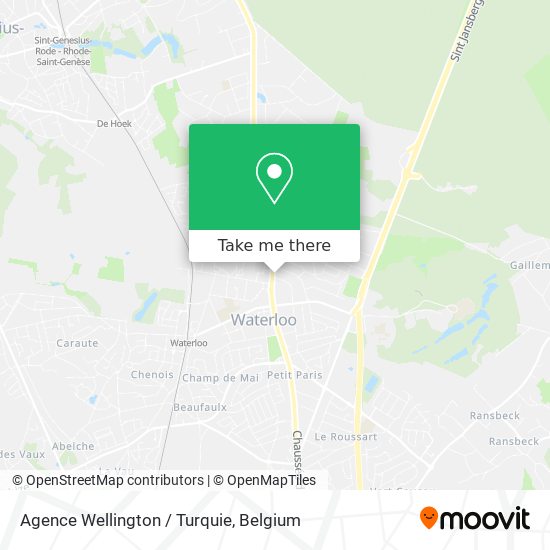 Agence Wellington / Turquie map