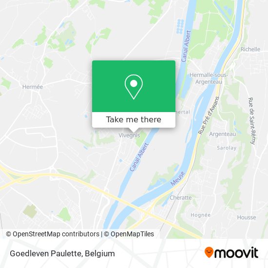 Goedleven Paulette map