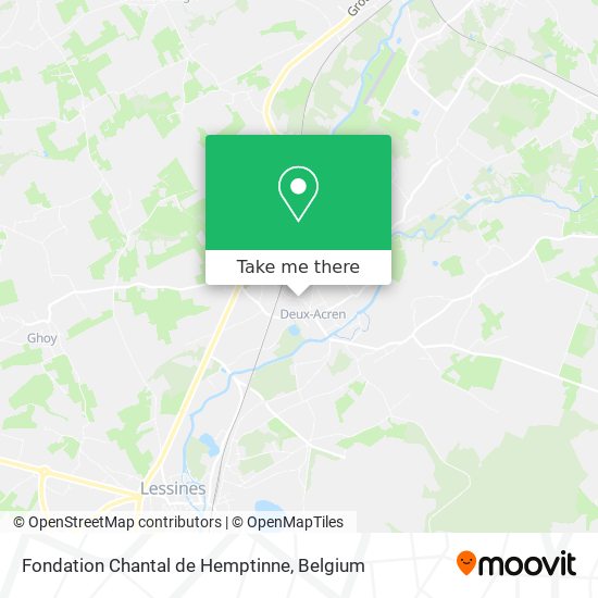 Fondation Chantal de Hemptinne map