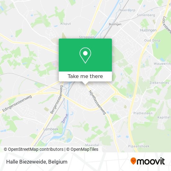 Halle Biezeweide plan