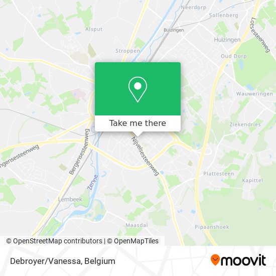 Debroyer/Vanessa map