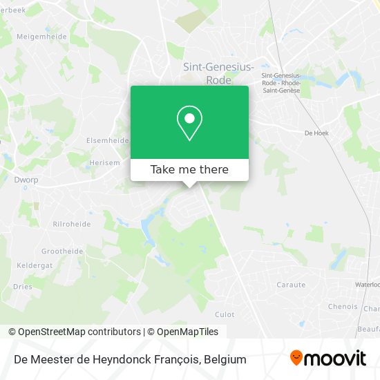 De Meester de Heyndonck François map
