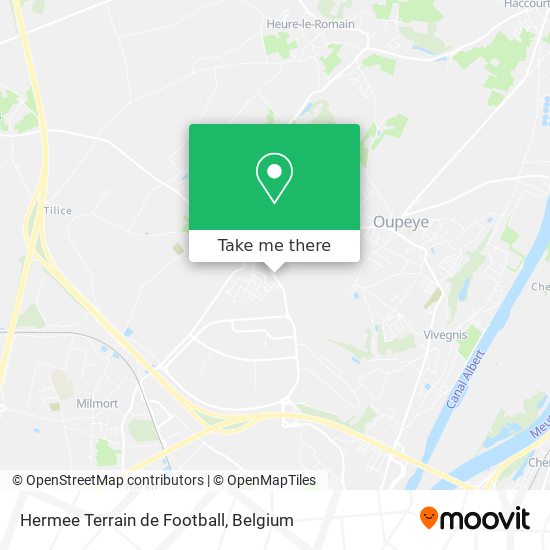 Hermee Terrain de Football map