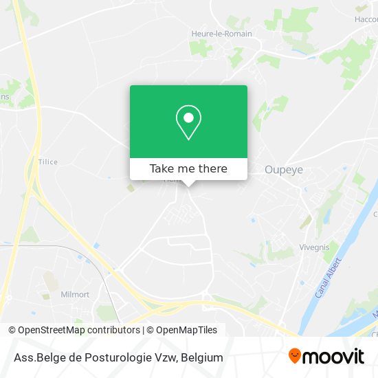 Ass.Belge de Posturologie Vzw plan