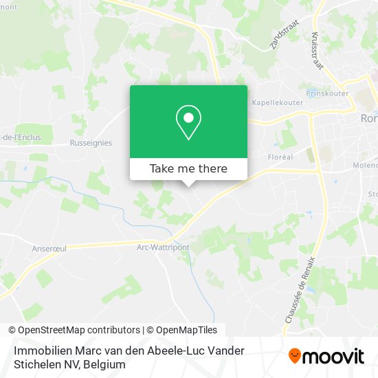 Immobilien Marc van den Abeele-Luc Vander Stichelen NV map
