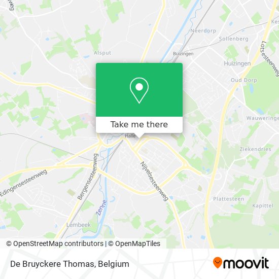 De Bruyckere Thomas map