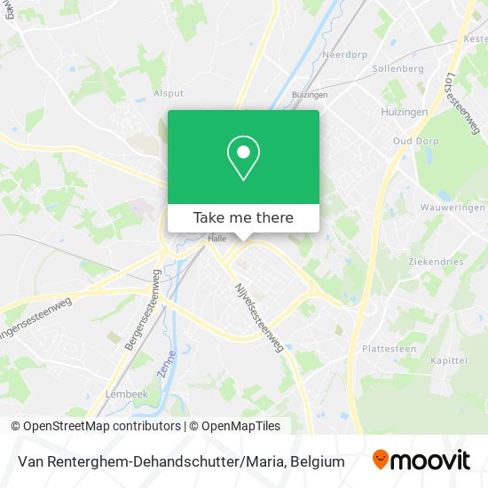 Van Renterghem-Dehandschutter / Maria map