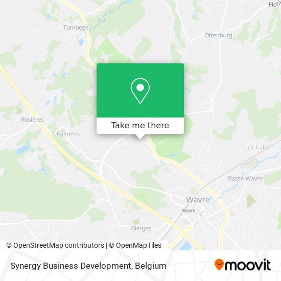 Synergy Business Development map