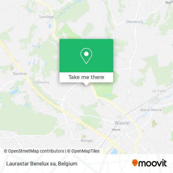 Laurastar Benelux sa map