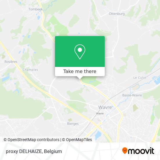 proxy DELHAIZE map