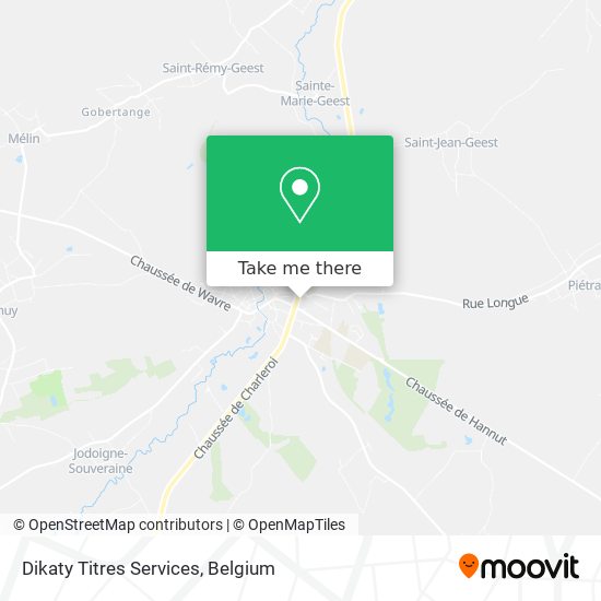 Dikaty Titres Services map