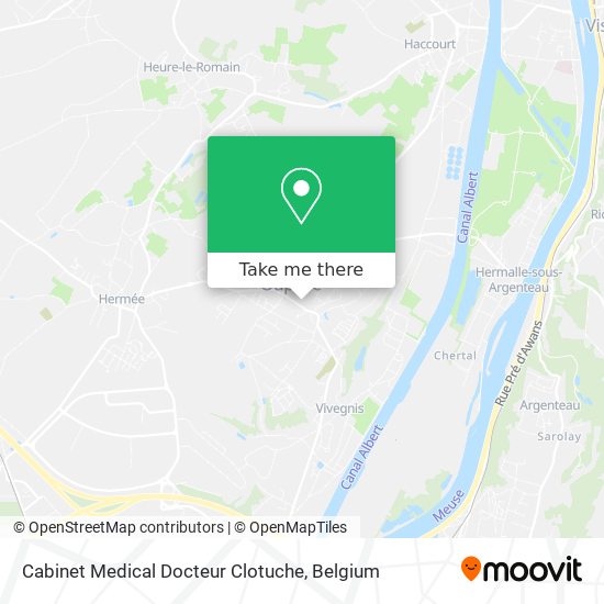 Cabinet Medical Docteur Clotuche map