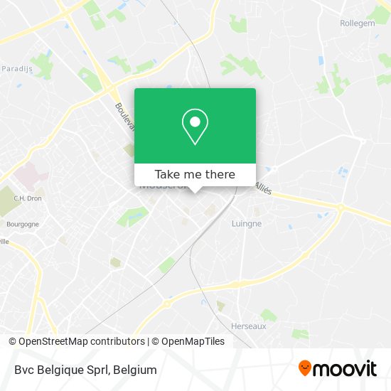 Bvc Belgique Sprl map
