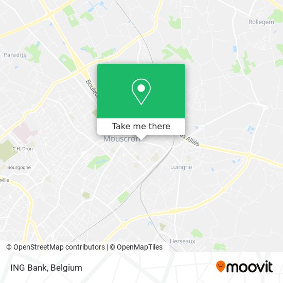 ING Bank map