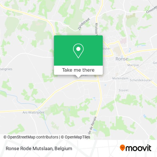 Ronse Rode Mutslaan plan