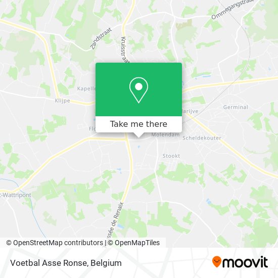 Voetbal Asse Ronse map