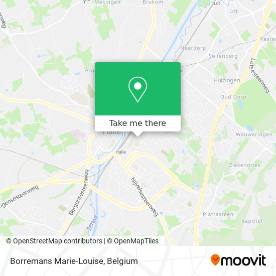 Borremans Marie-Louise map