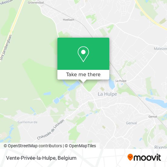 Vente-Privée-la-Hulpe map