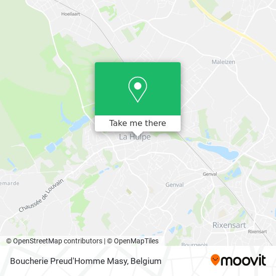 Boucherie Preud'Homme Masy plan