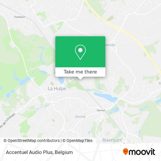 Accentuel Audio Plus map