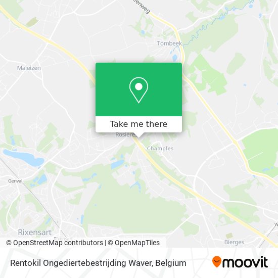 Rentokil Ongediertebestrijding Waver plan