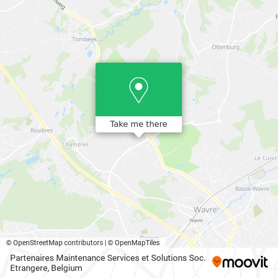 Partenaires Maintenance Services et Solutions Soc. Etrangere plan