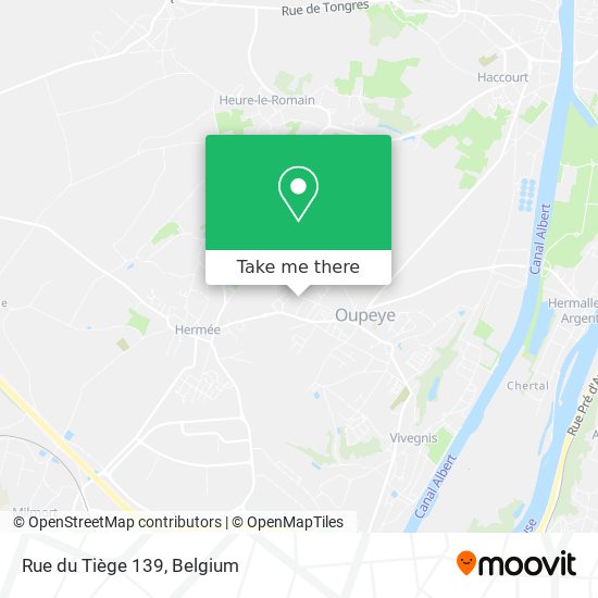 Rue du Tiège 139 map