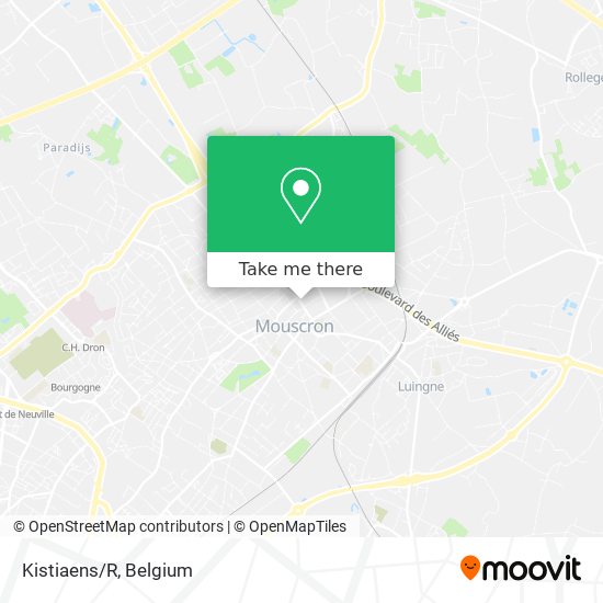 Kistiaens/R map