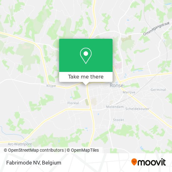 Fabrimode NV map