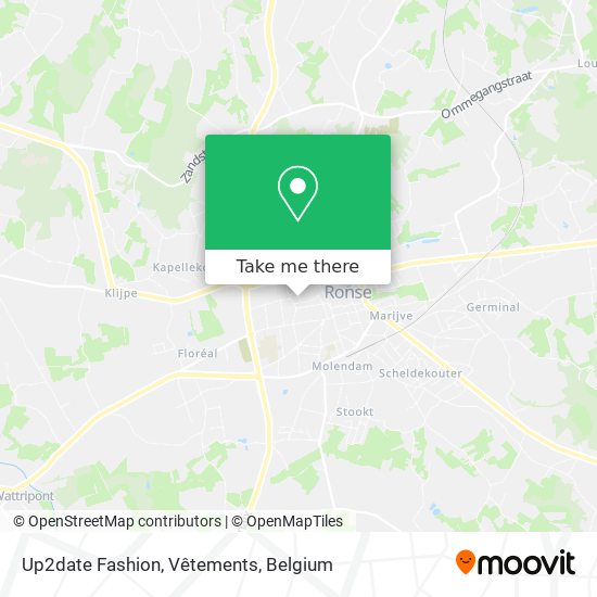 Up2date Fashion, Vêtements map