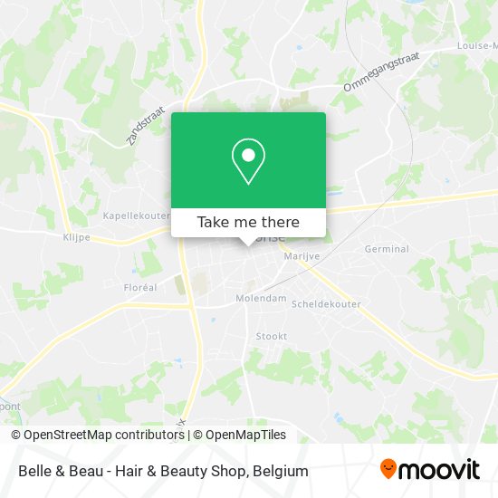 Belle & Beau - Hair & Beauty Shop map