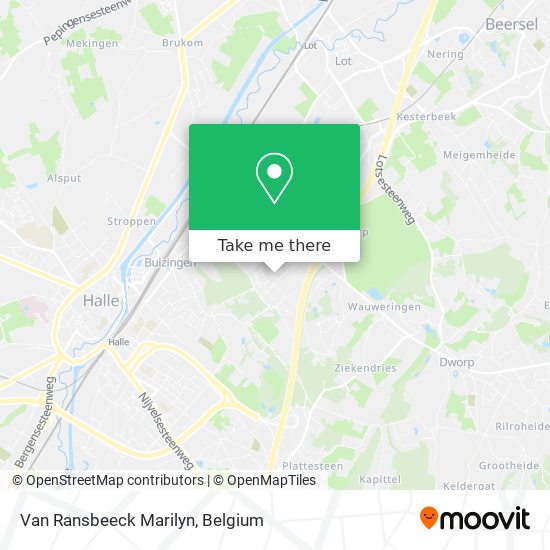 Van Ransbeeck Marilyn map