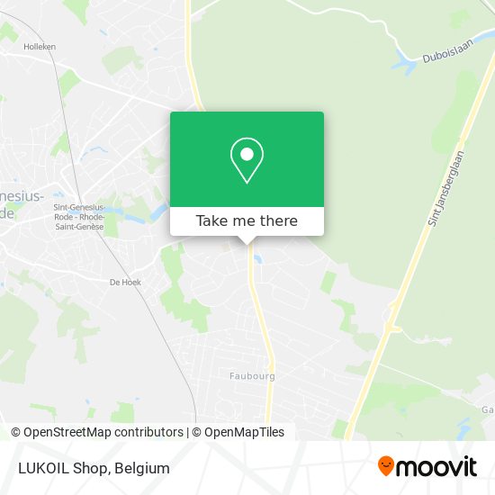 LUKOIL Shop map