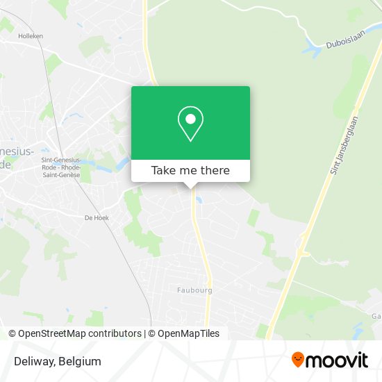 Deliway map