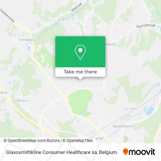 Glaxosmithkline Consumer Healthcare sa map