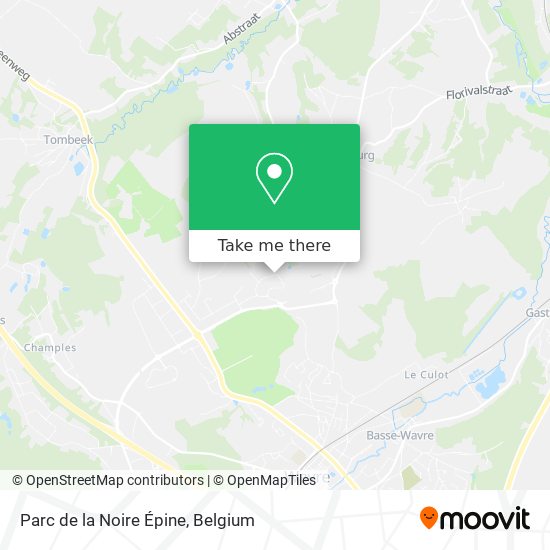 Parc de la Noire Épine map
