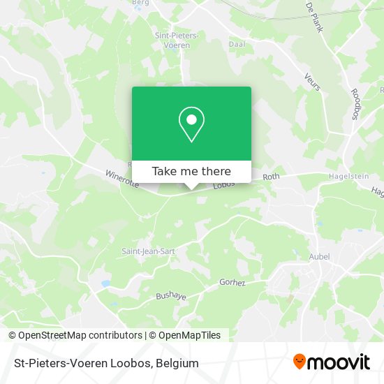 St-Pieters-Voeren Loobos plan