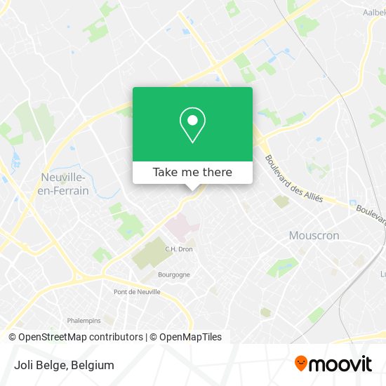 Joli Belge map