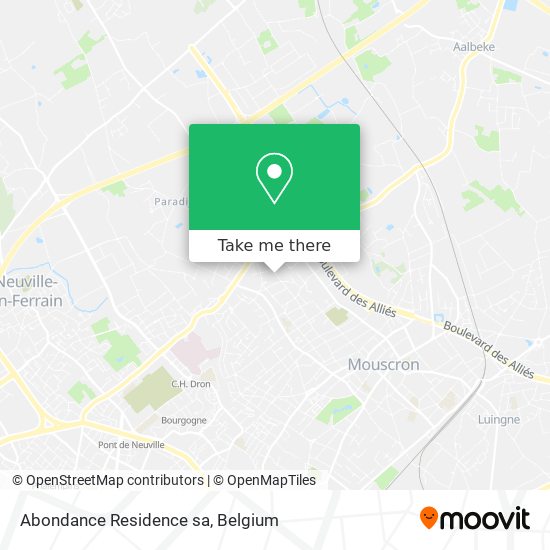 Abondance Residence sa map